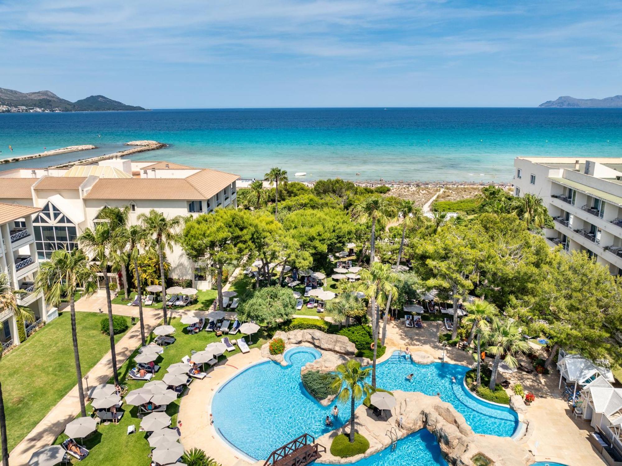 Grupotel Parc Natural & Spa Platja de Muro Εξωτερικό φωτογραφία Aerial view of the resort